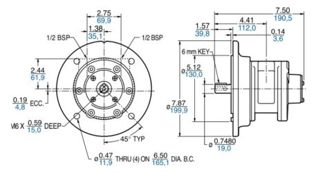 Product Dimensions (inches, mm)