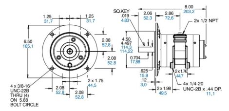 Product Dimensions (inches, mm)