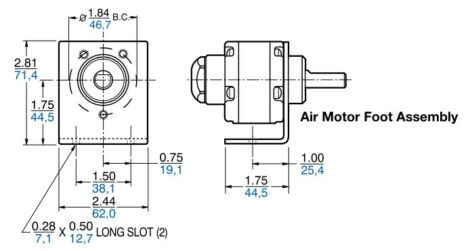 Product Dimensions (inches, mm)