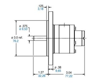 Product Dimensions (inches, mm)